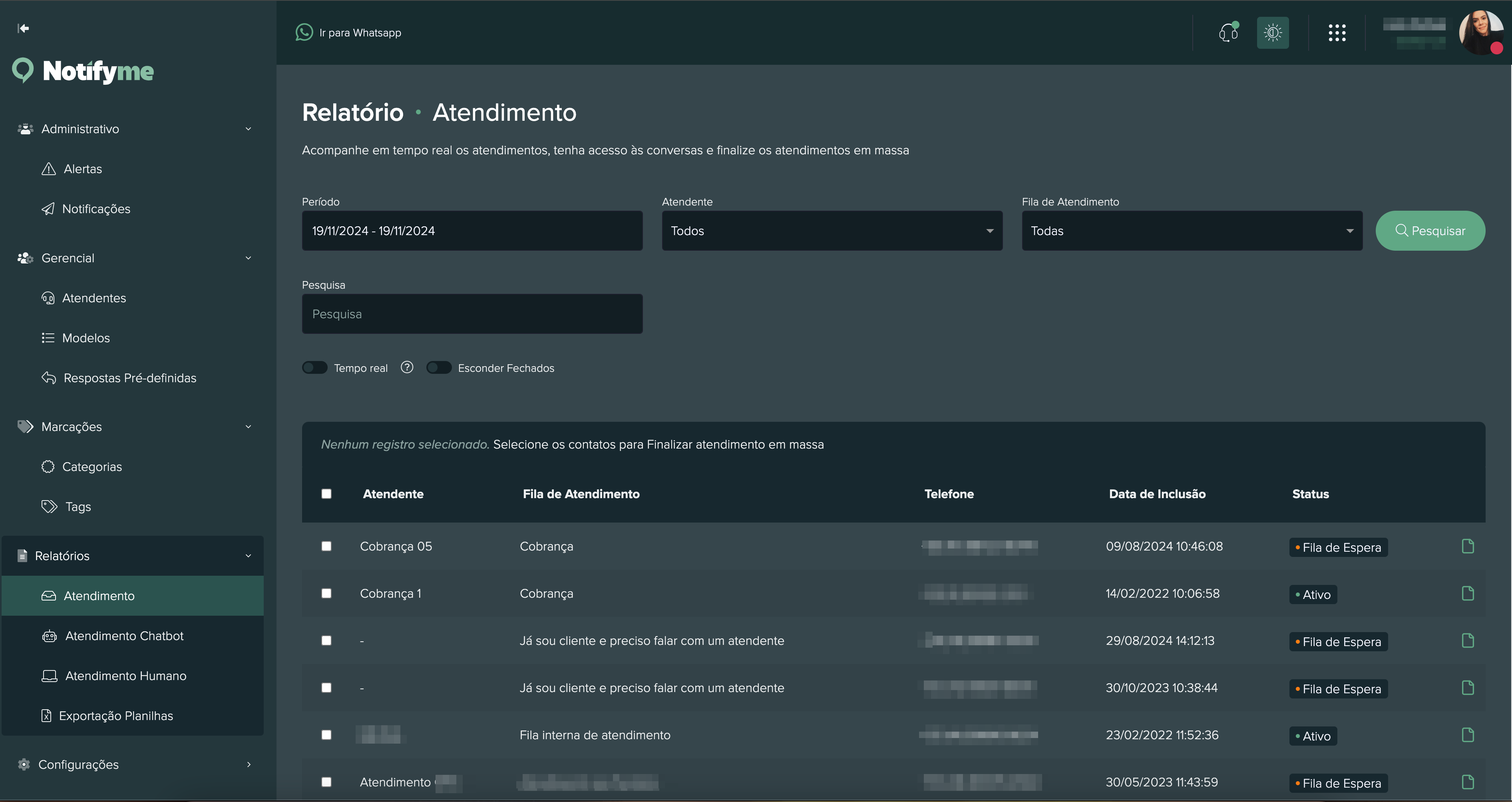 Dashboard Alertas Imagem 1