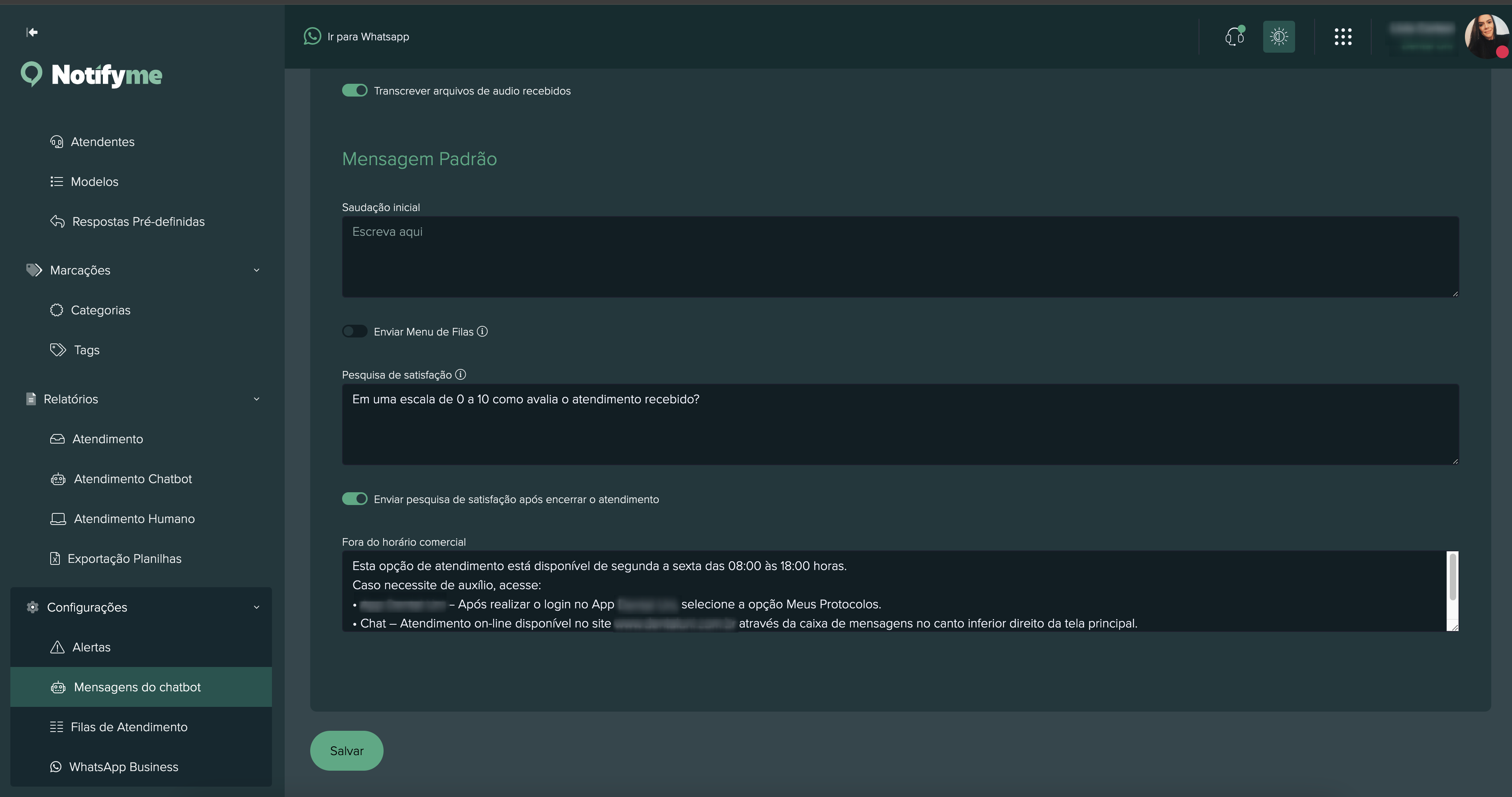 Dashboard Alertas Imagem 1
